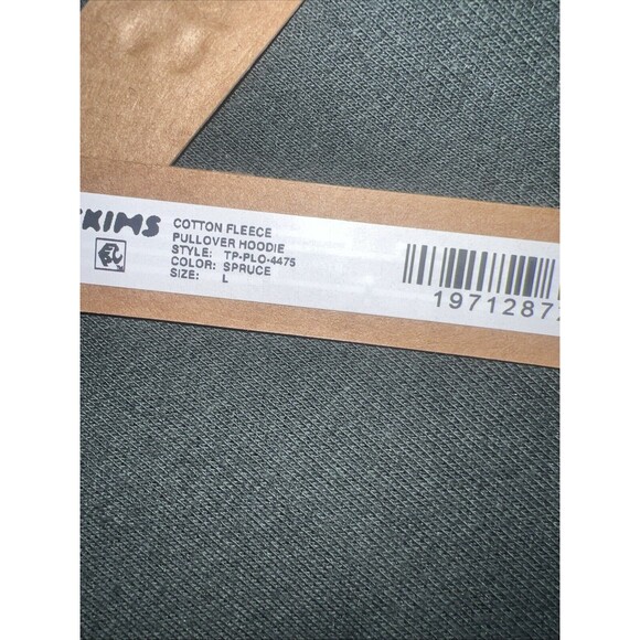 Large Skims cotton FLEECE Pullover HOODIE SPRUCE TP-PLO-4475 - Picture 4 of 7